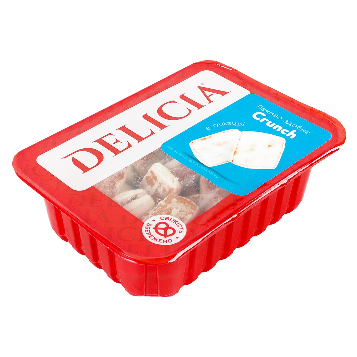 Печиво Delicia Crunch в глазурі 300г — фото продукту