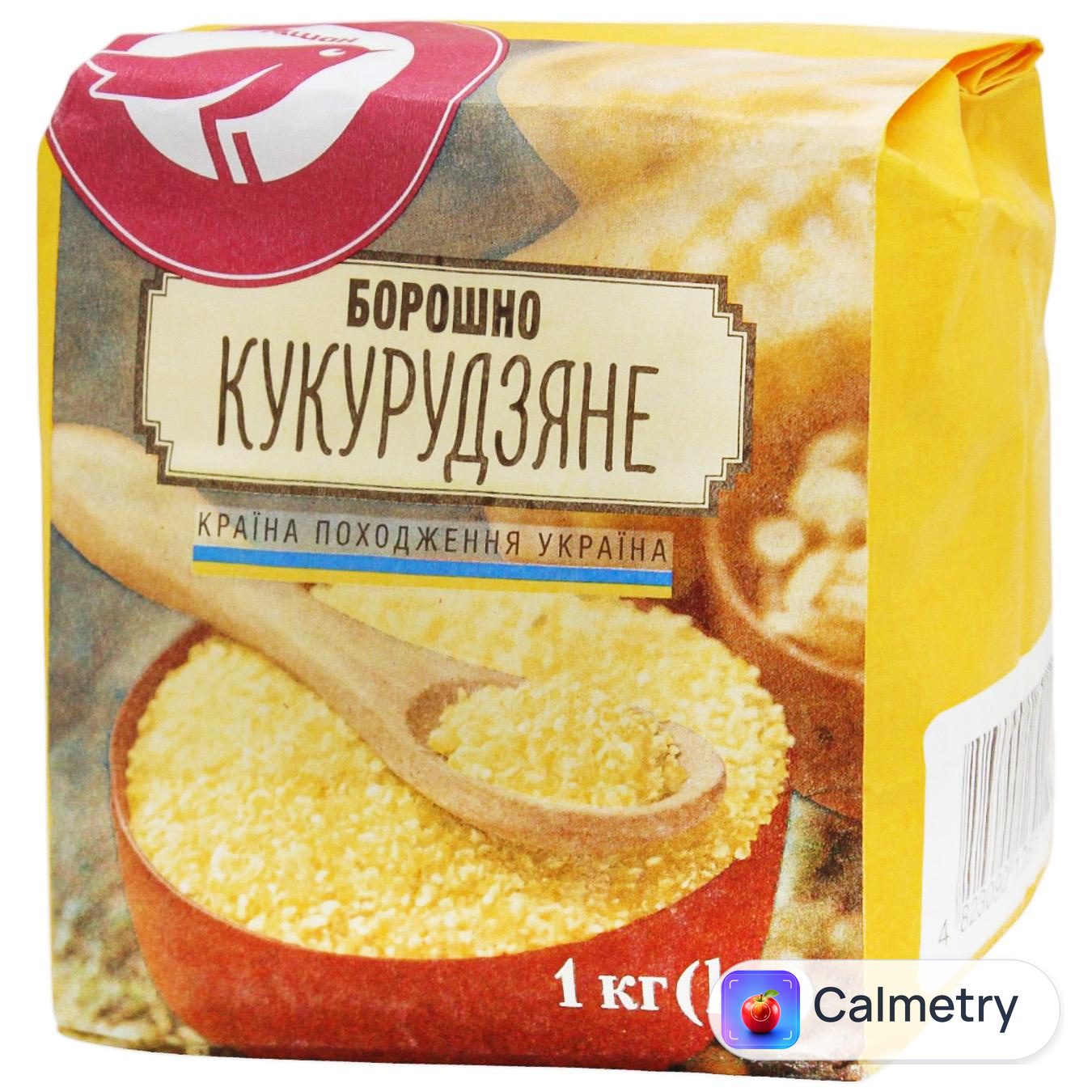 Борошно Auchan кукурудзяне 1кг