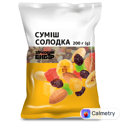 Суміш Зірковий вибір солодка, 200г