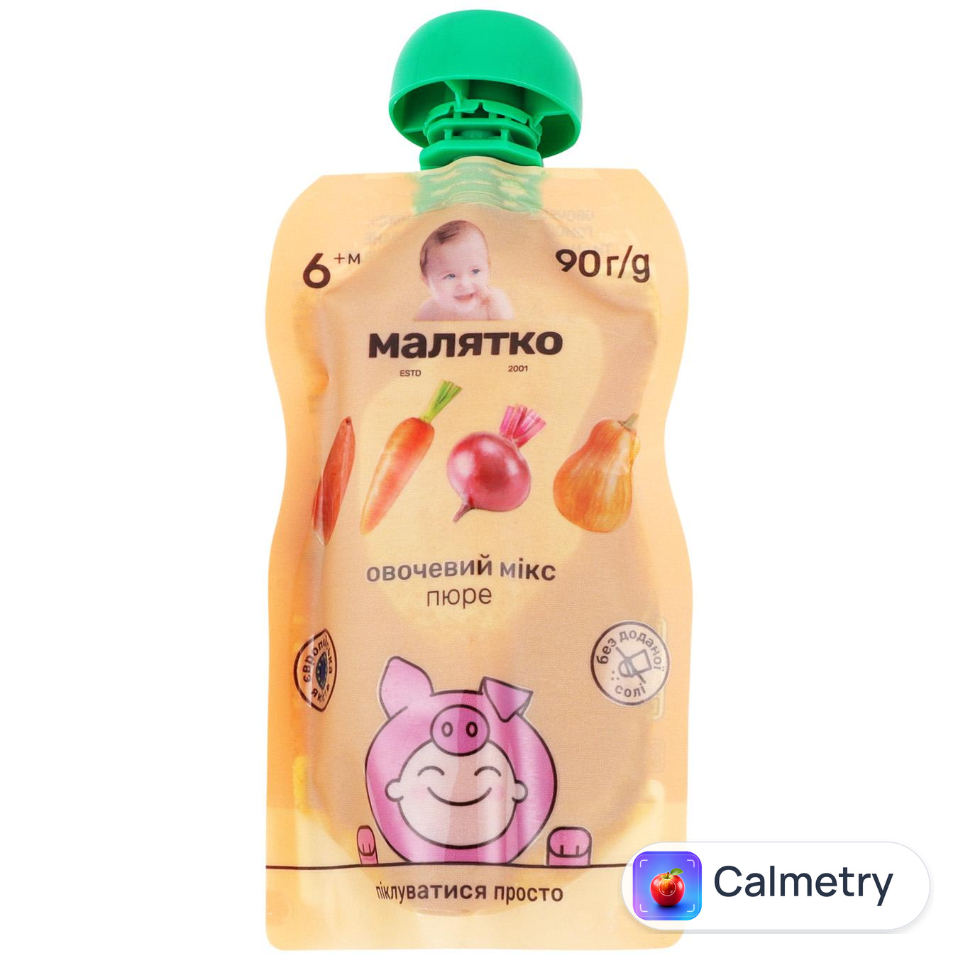 Пюре Малятко Овочевий мікс 90г