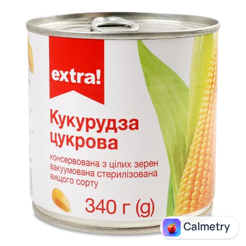 Кукурудза Extra! цукрова вакуумована з ключем з/б