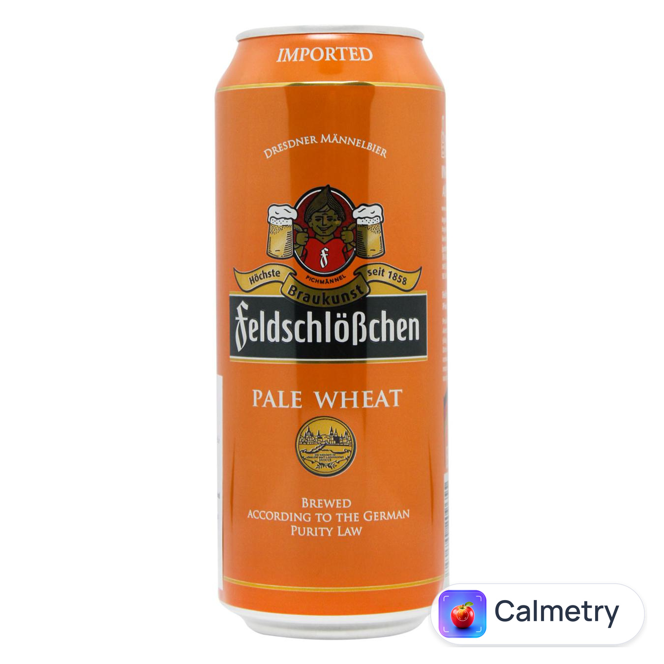 Пиво Feldschlobscen Pale Wheat світле пшеничне нефільтроване 5% 0,5л