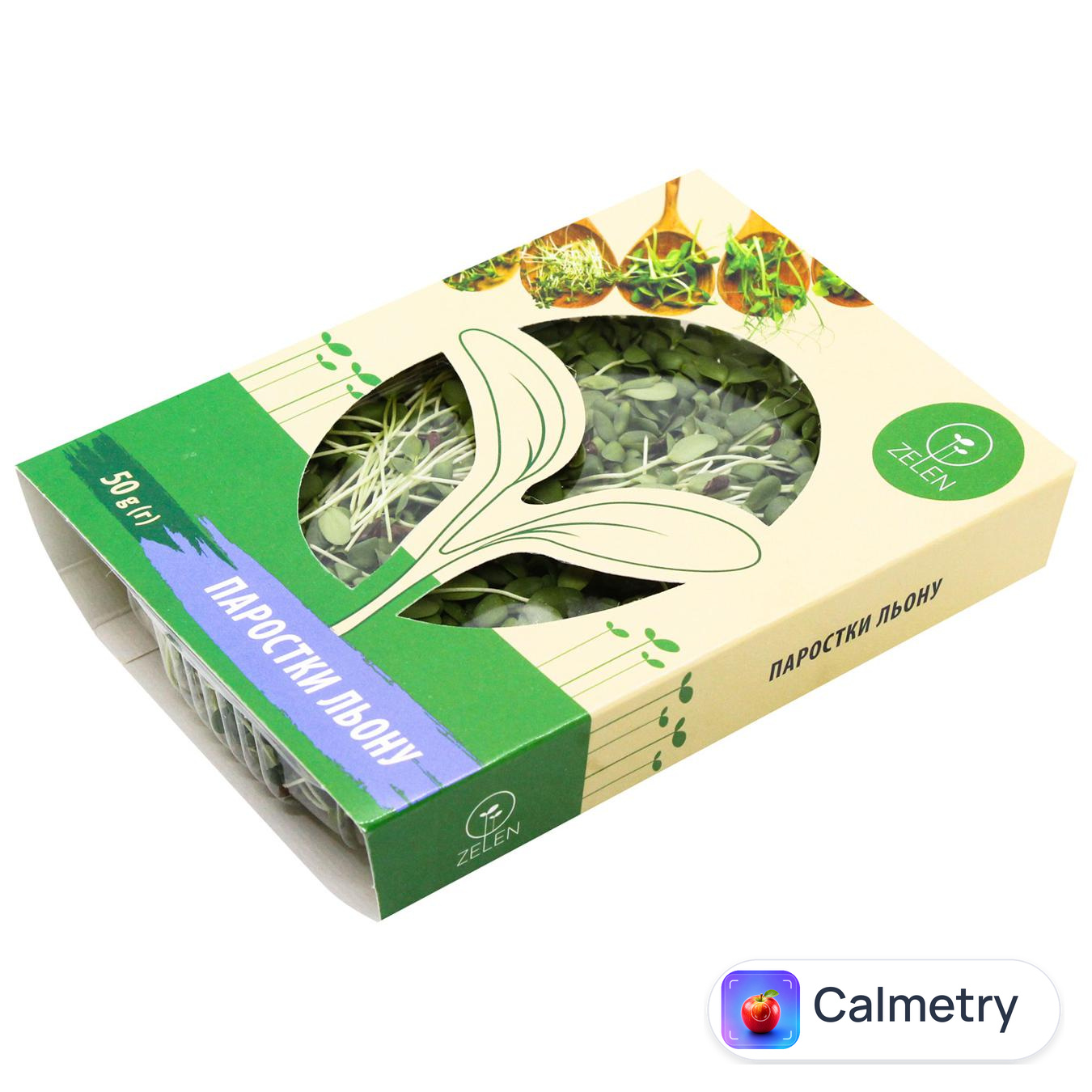 Паростки льону Zelen 50г