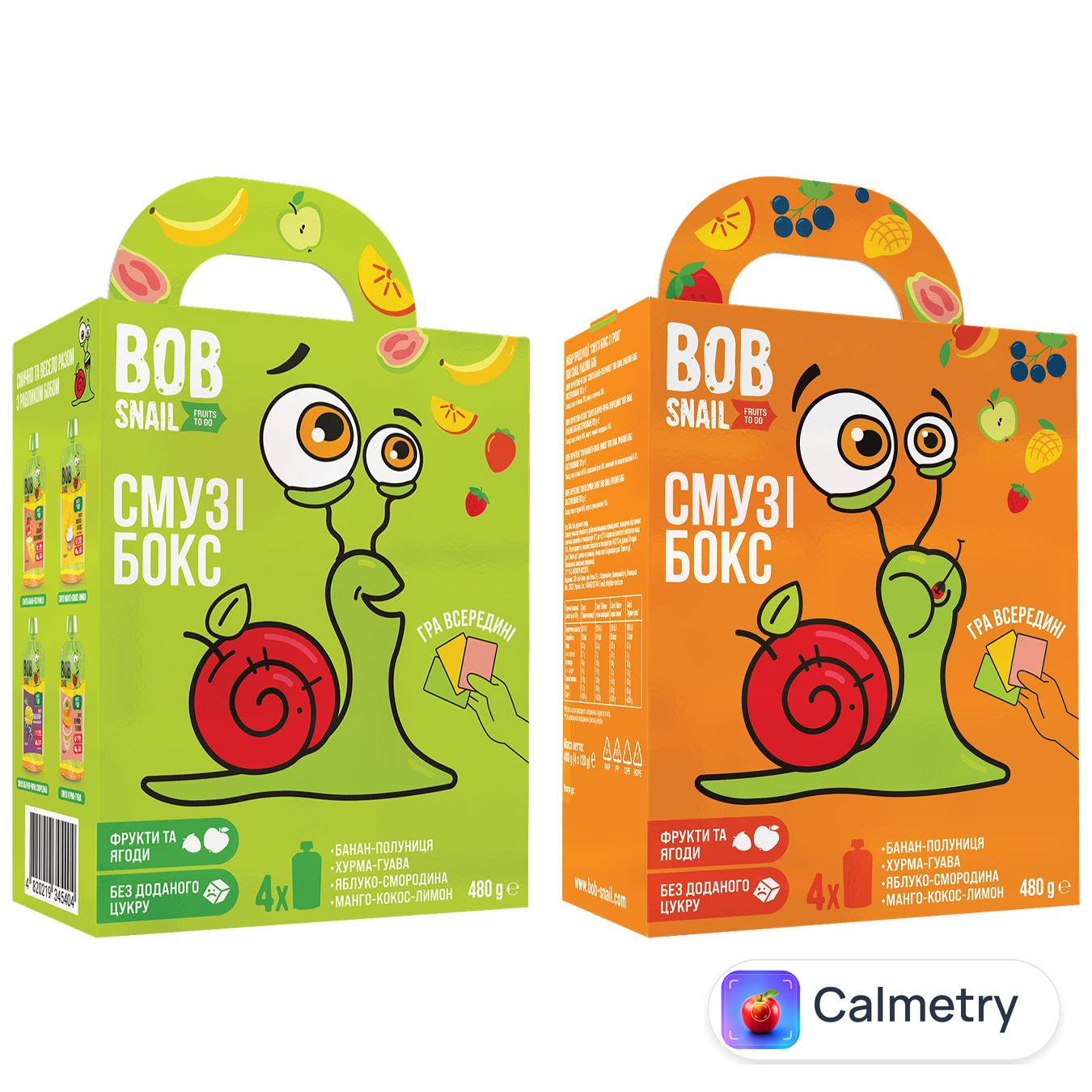 Набір Bob Snail Смузі бокс з коміксом 480г