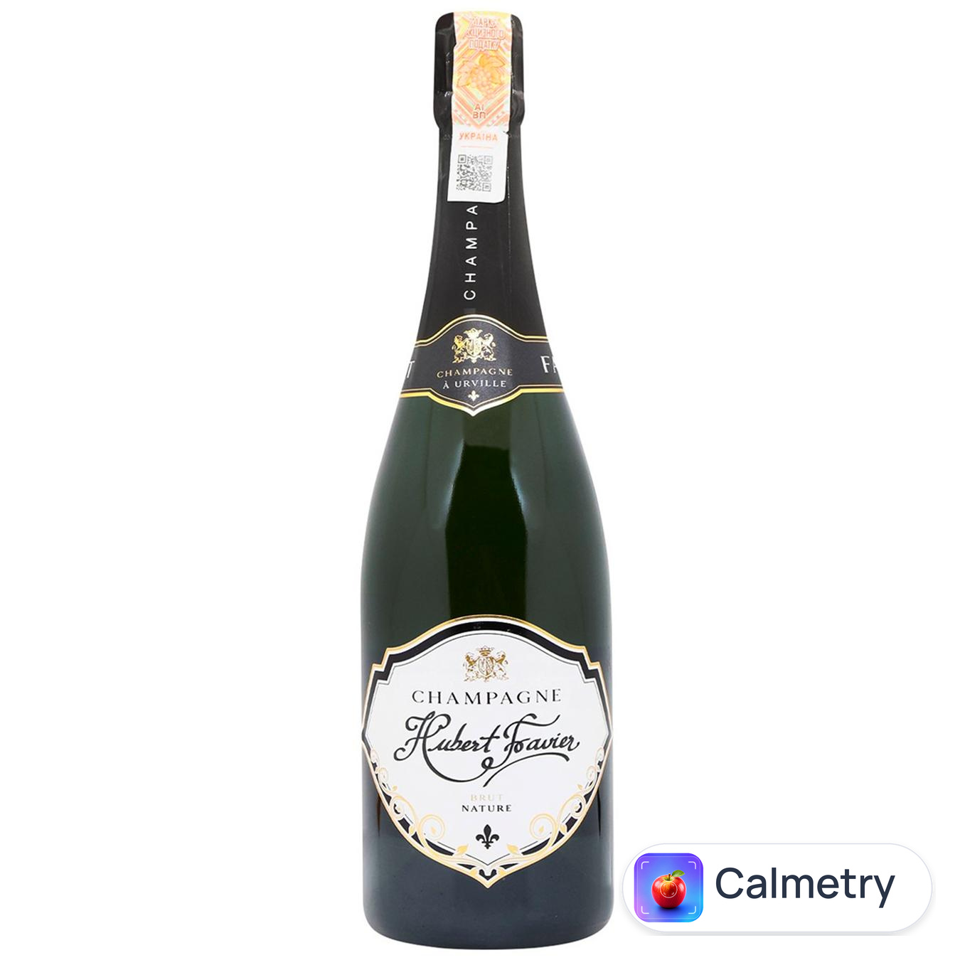 Шампанське Hubert Favier Brut Nature біле брют 12% 0,75л