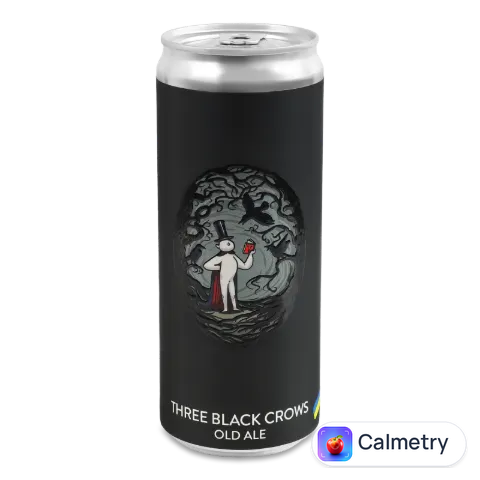 Пиво Varvar Three Black Crows темне нефільтроване з/б