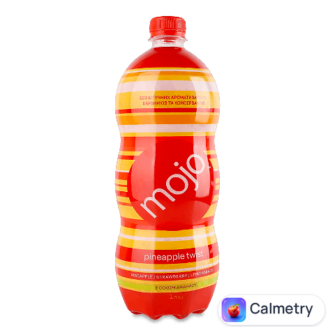 Напій соковмісний Mojo Пайнепл твіст безалкогольний сильногазований, 1л