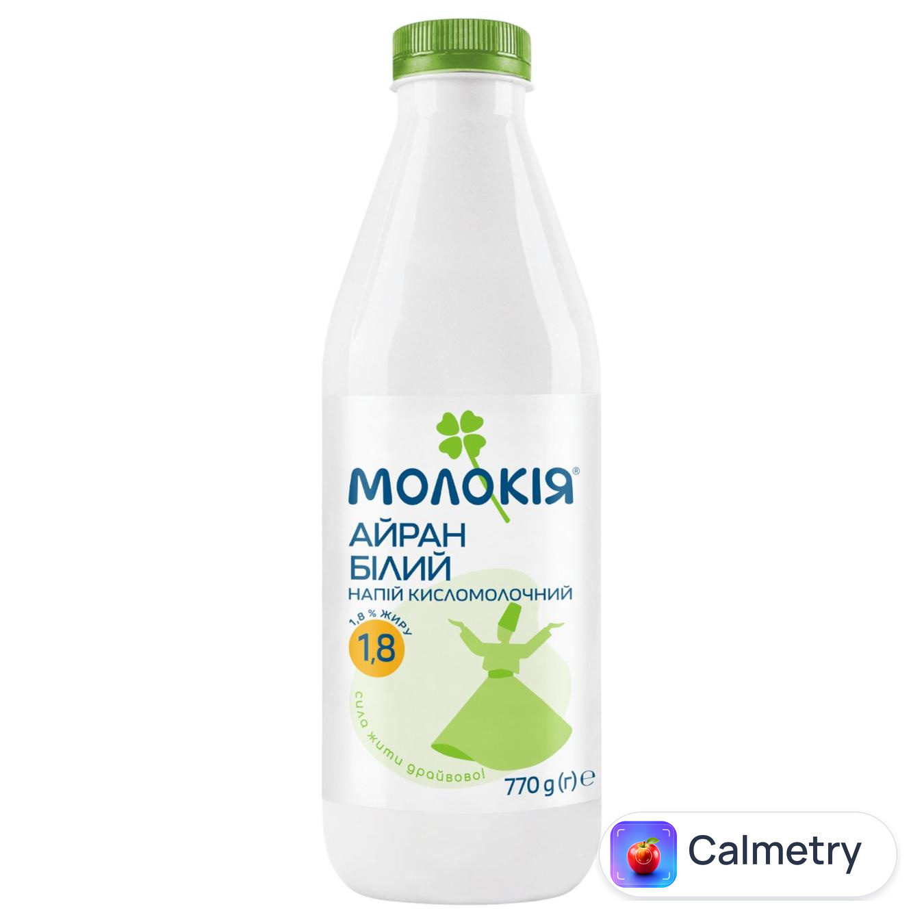 Айран Молокія білий 1,8% 770г