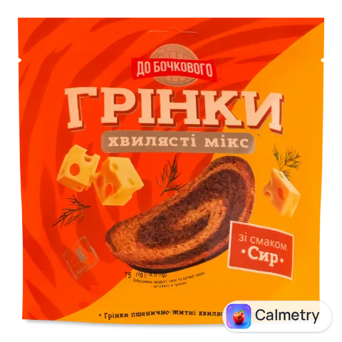 Грінки До Бочкового Мікс хвилясті смак сиру