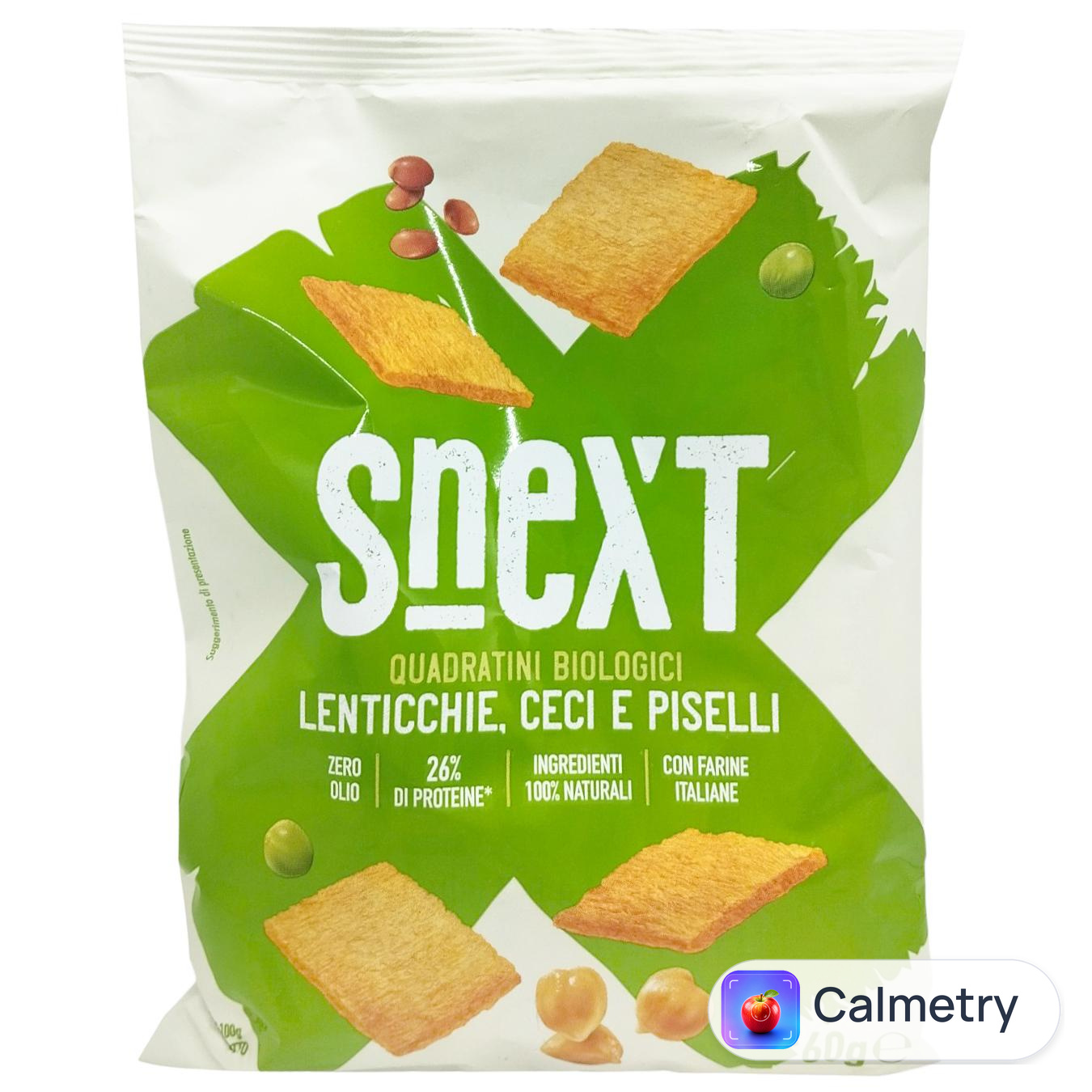 Снеки Snext з бобових органічні 60г
