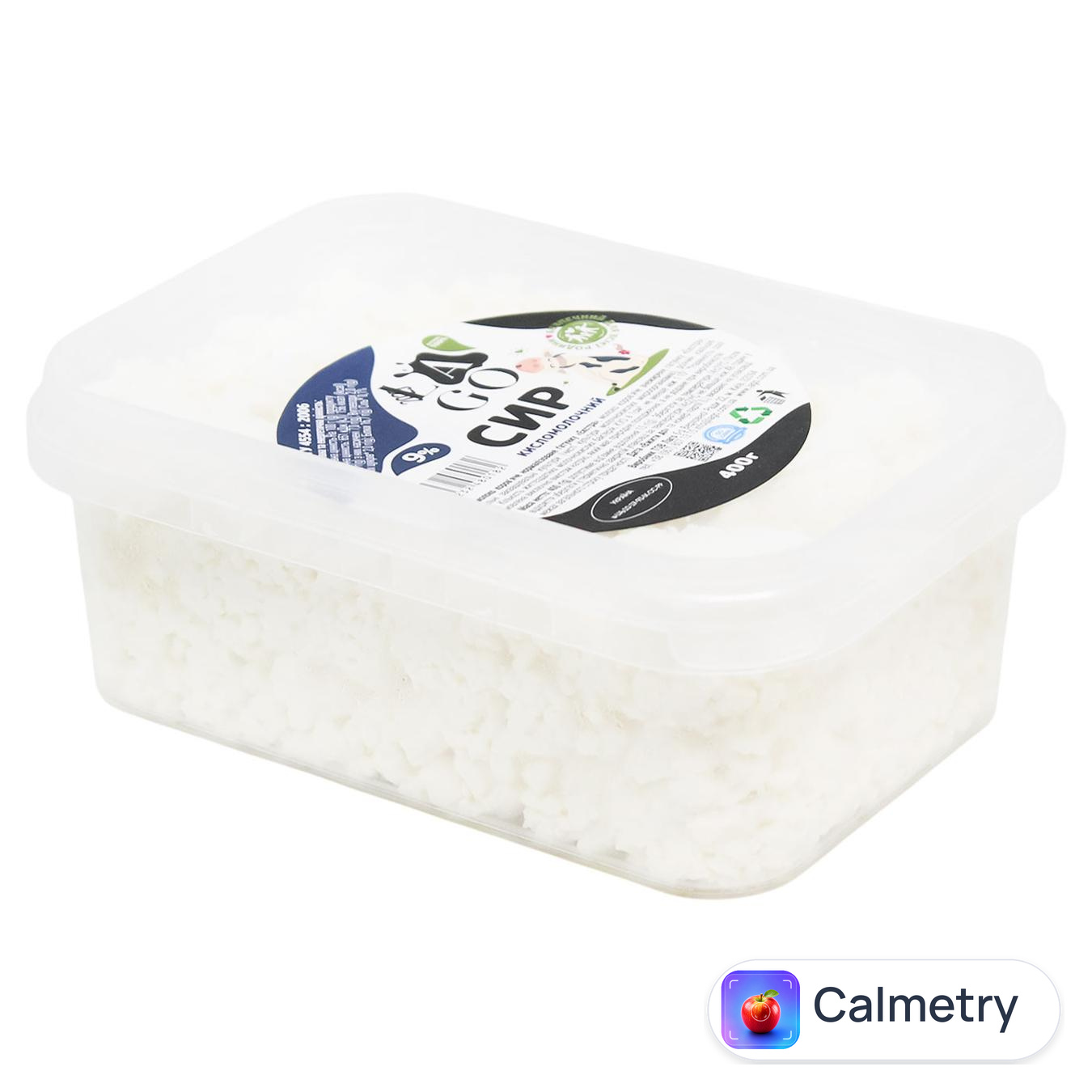 Сир кисломолочний Lago 9% 400г