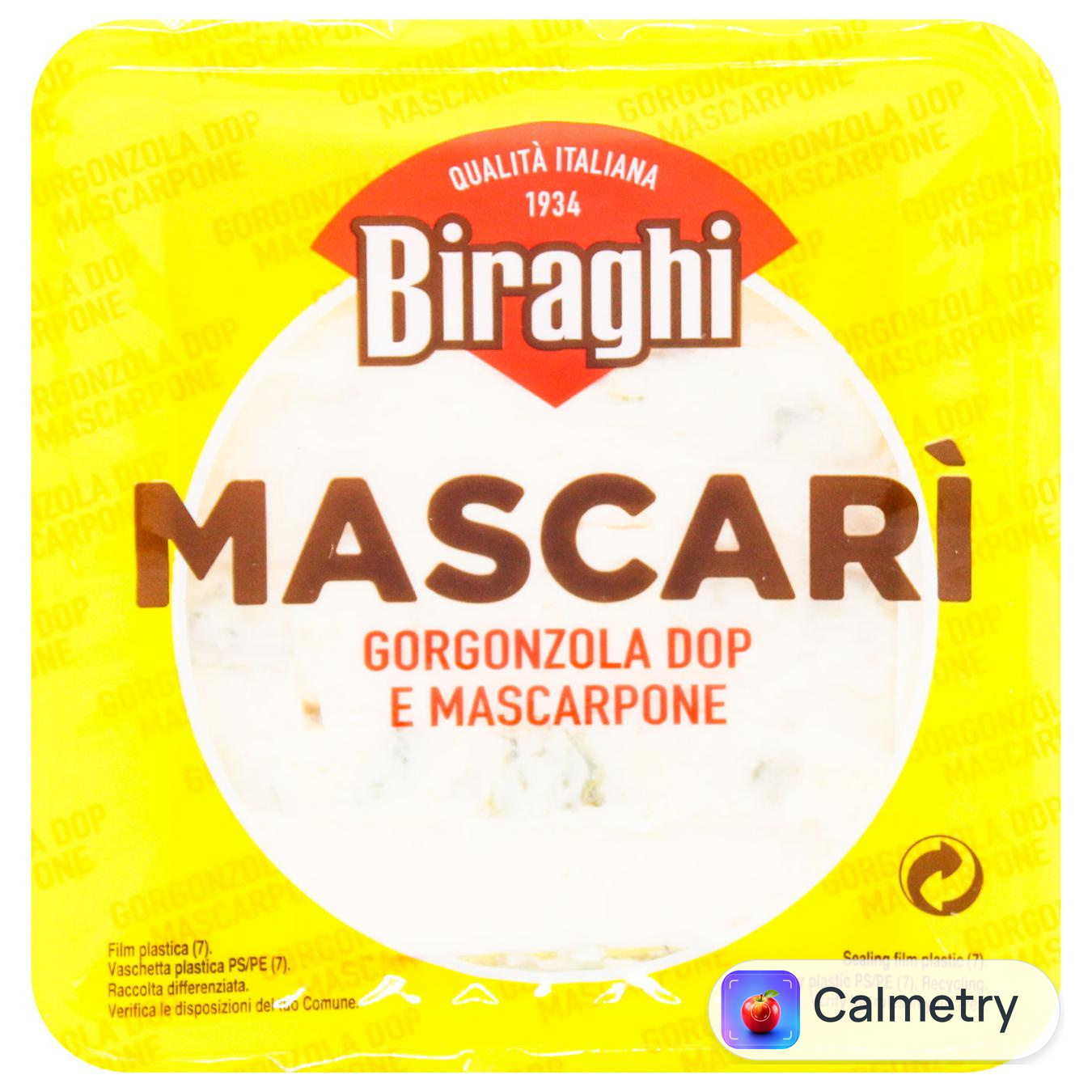 Сир Biraghi Mascari Горгонзола-маскарпоне 50% 200г