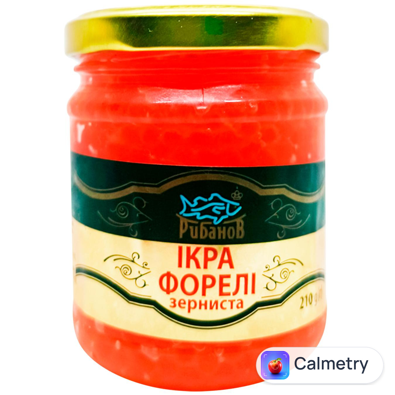 Ікра Рибанов з форелі райдужної 210г
