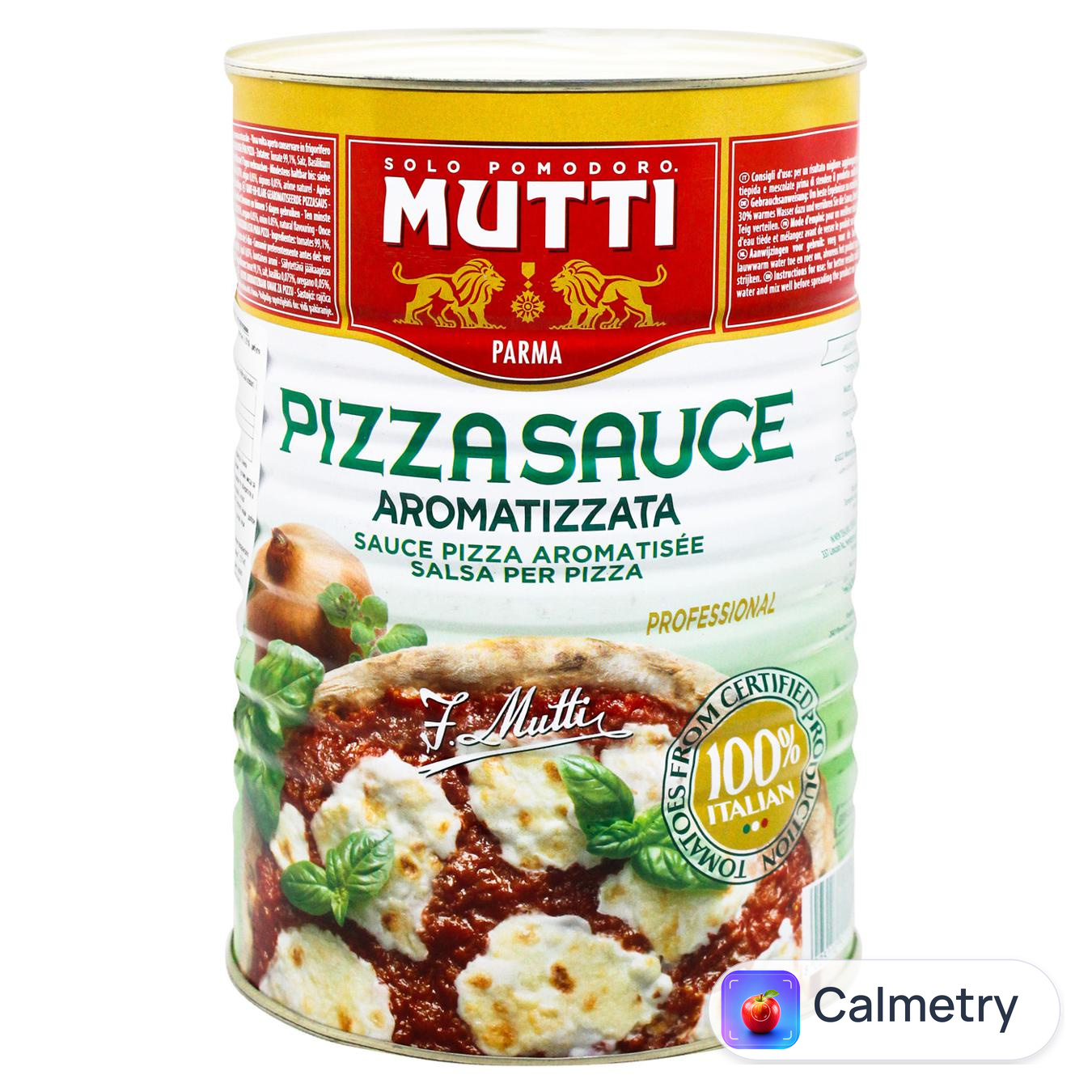 Соус Mutti для піцци зі спеціями 4100г