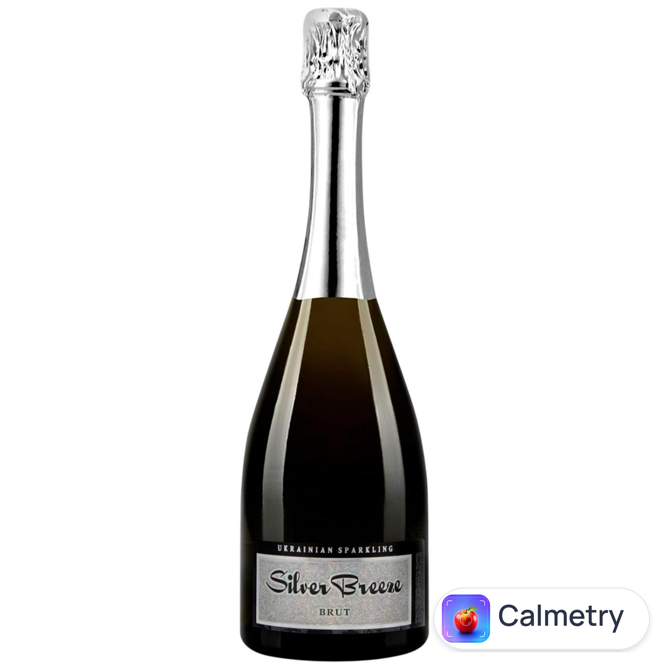 Вино ігристе Silver Breeze Ukrainian Brut біле 10-13,5% 0,75л — фото продукту
