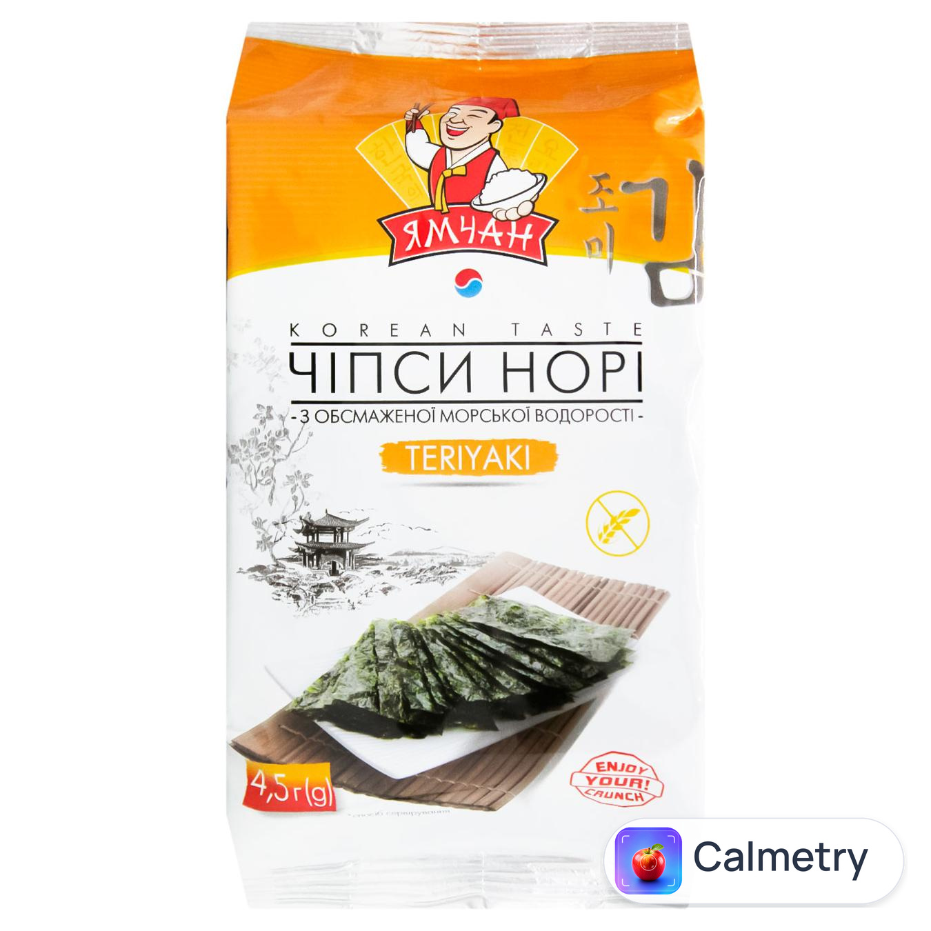 Чипси Ямчан Норі Teriyaki 4,5г