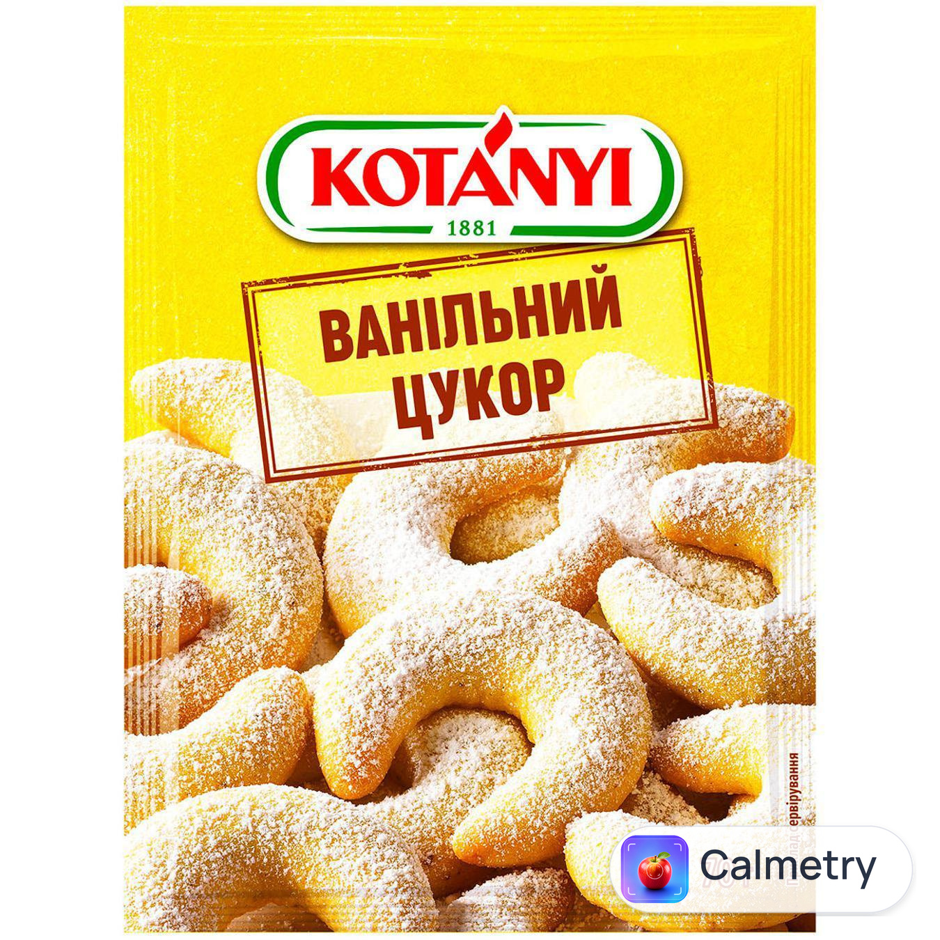 Цукор ванільний Kotanyi 70г — фото продукту