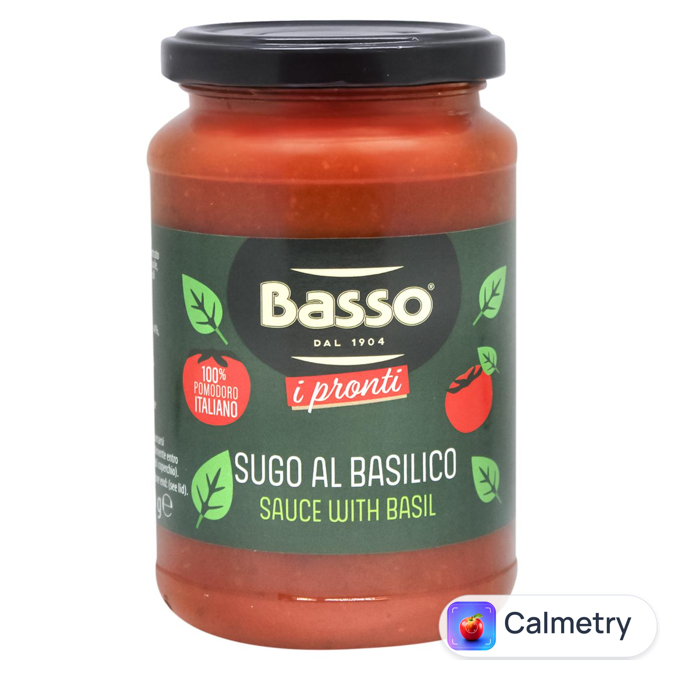Соус Basso з базиліком 350г