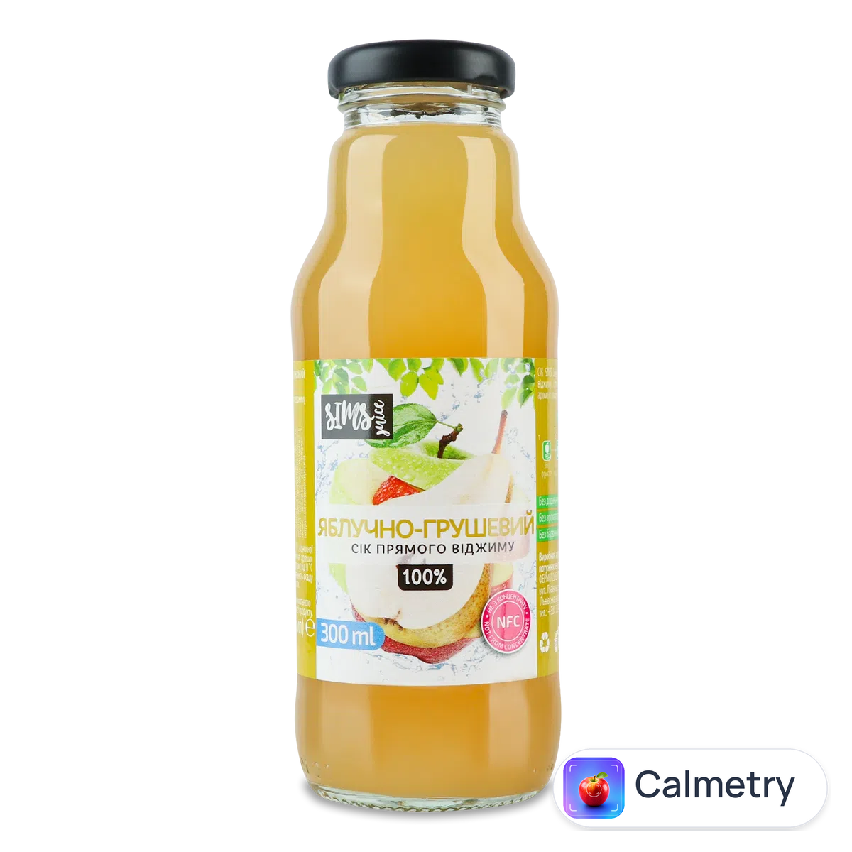 Сік Sims Juice яблучно-грушевий 0,3л
