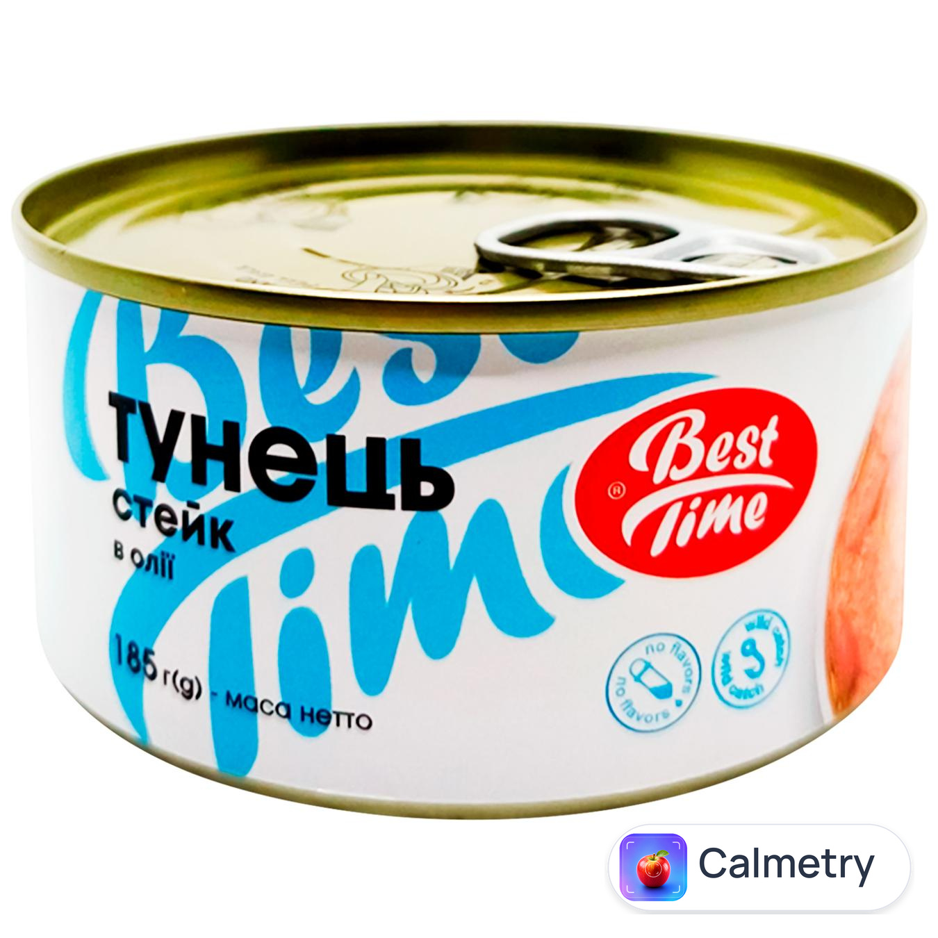 Тунець Best Time стейк в соєвій олії 185г