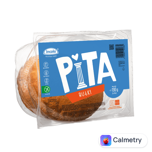 Булочка Піта без глютену веганська Pita INCOLA 190 г