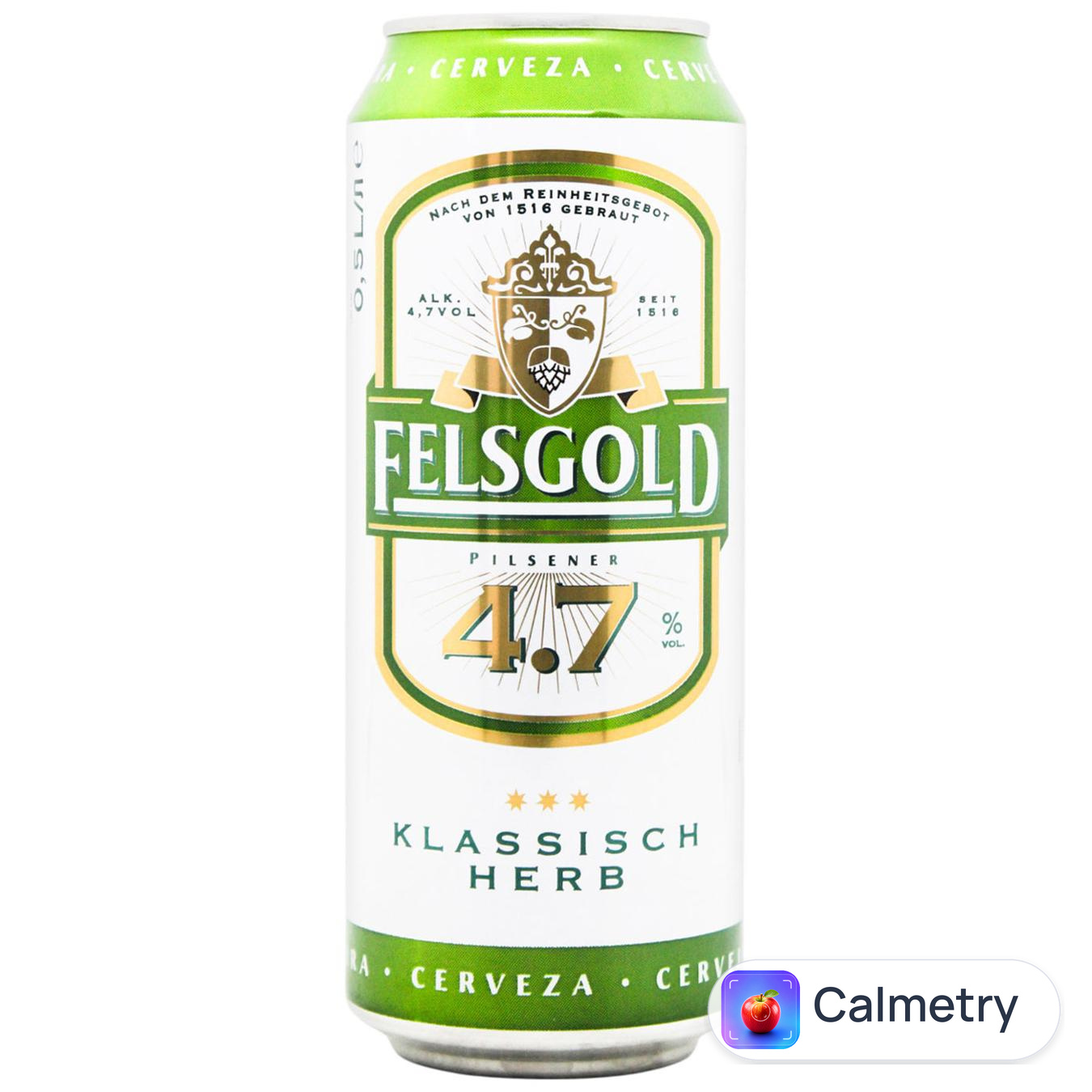 Пиво Felsgold світле 4,7% 0,5л