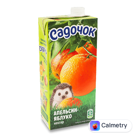 Нектар Садочок апельсиново-яблучний неосвітлений, 0,95л