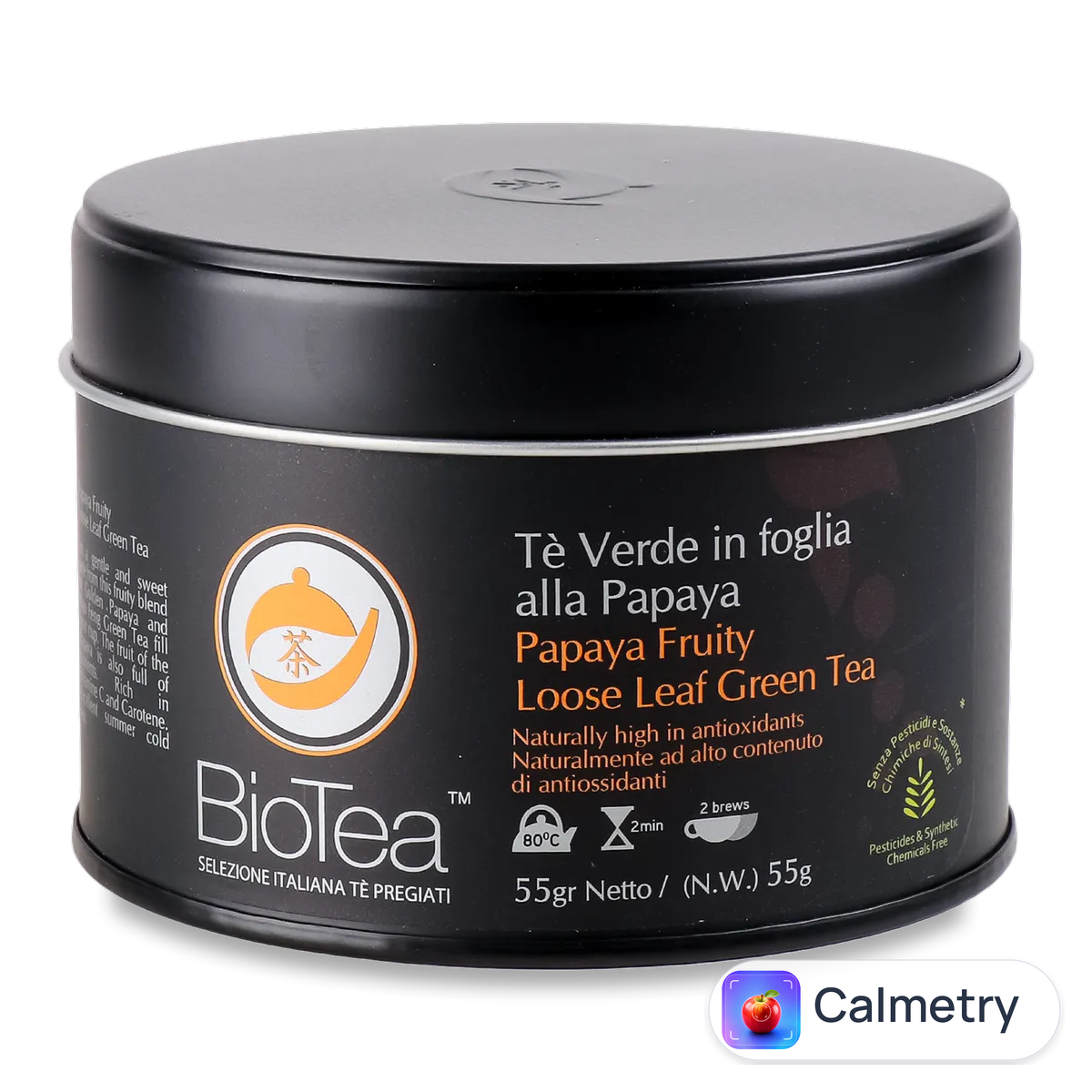 Чай зелений Bio Tea з папаєю 55г