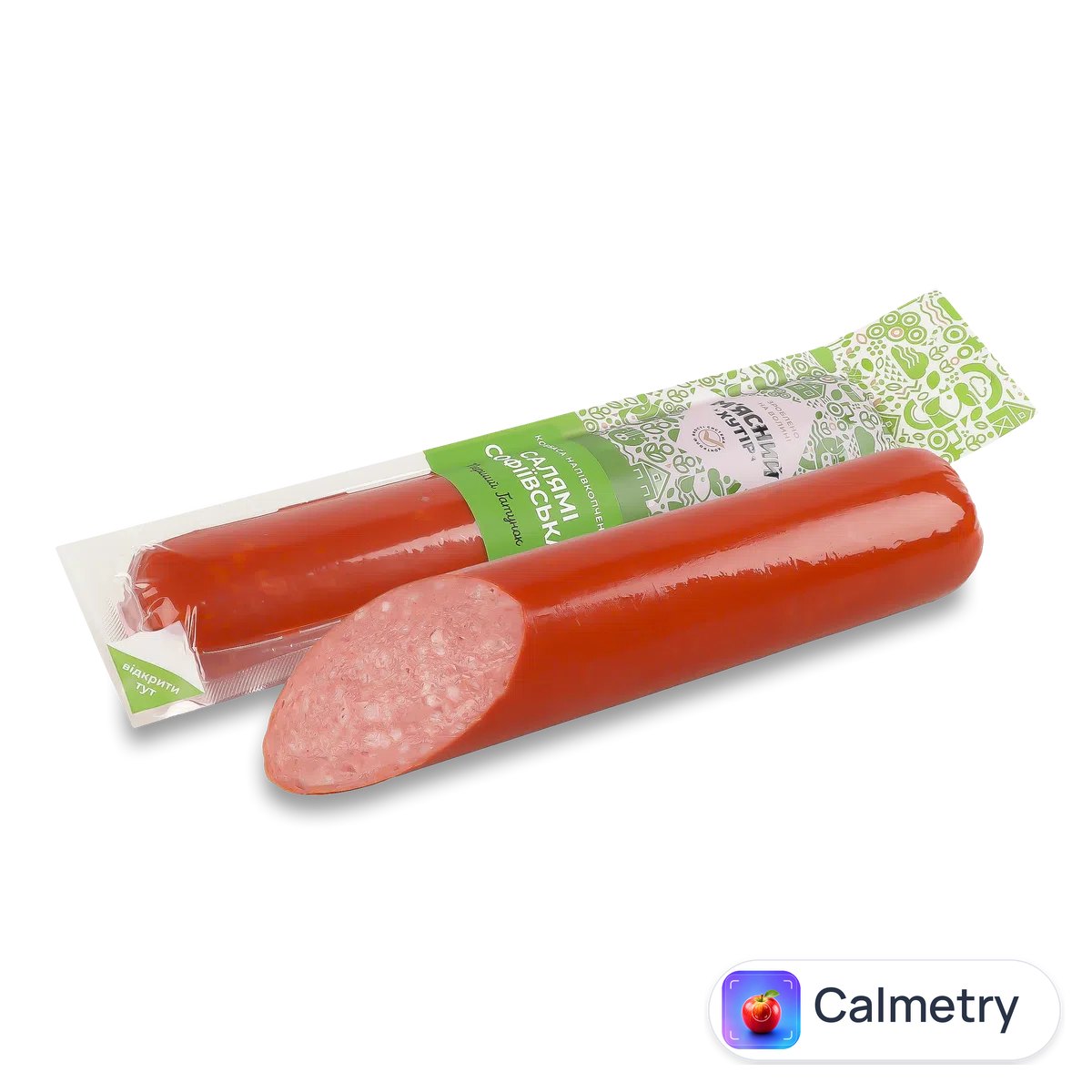 Ковбаса «М'ясний хутір» «Салямі Софіївська» н/к 1 ґ