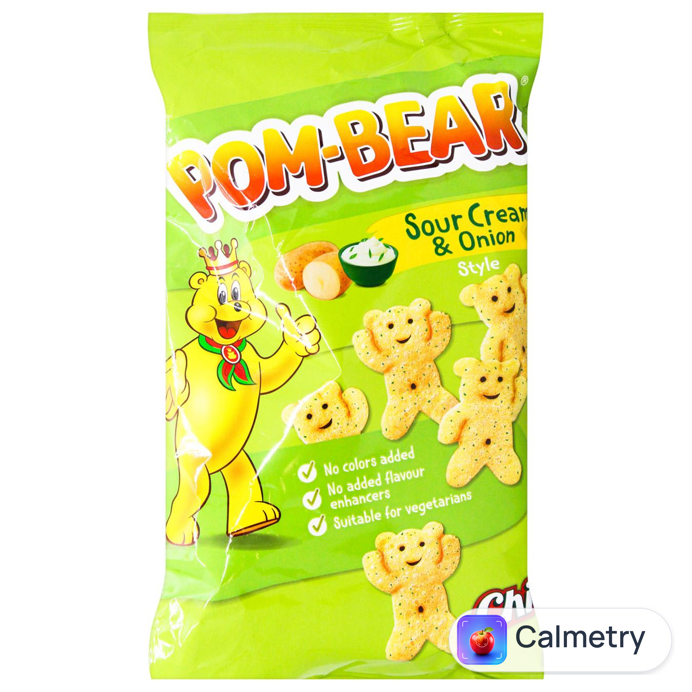Снеки Chio Pom-Bear картопляні зі смаком сметани та цибулі 65г — фото продукту