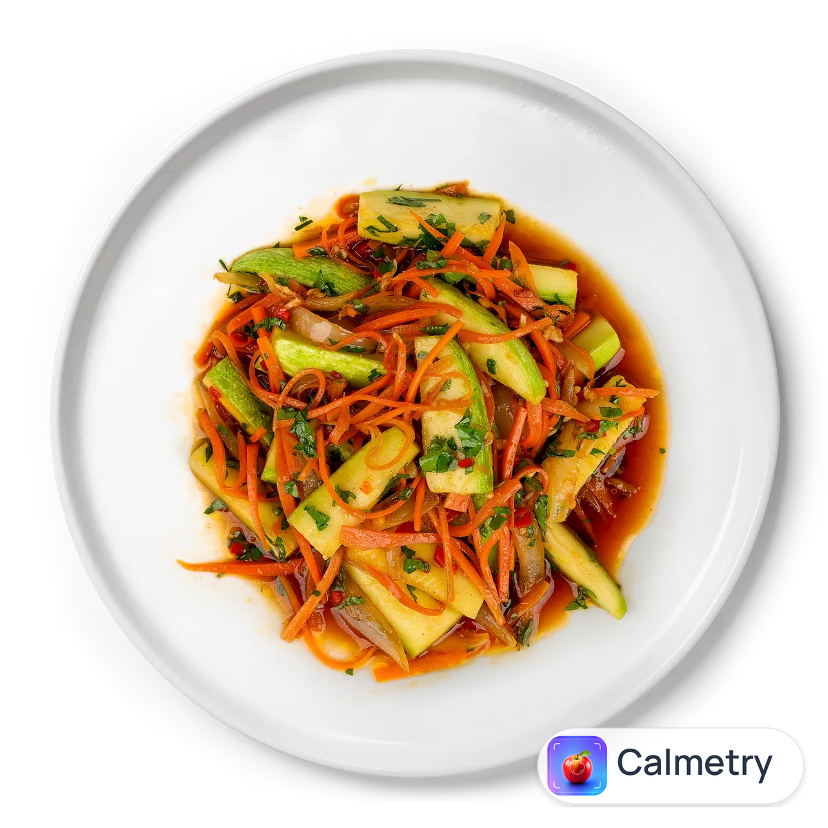 Салат з кабачків по-корейськи