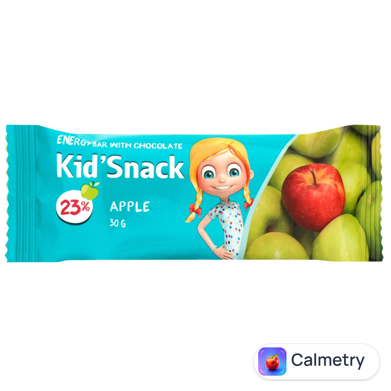 Батончик Shoud'e Kid'Snack Яблуко енергетичний з шоколадом 30г