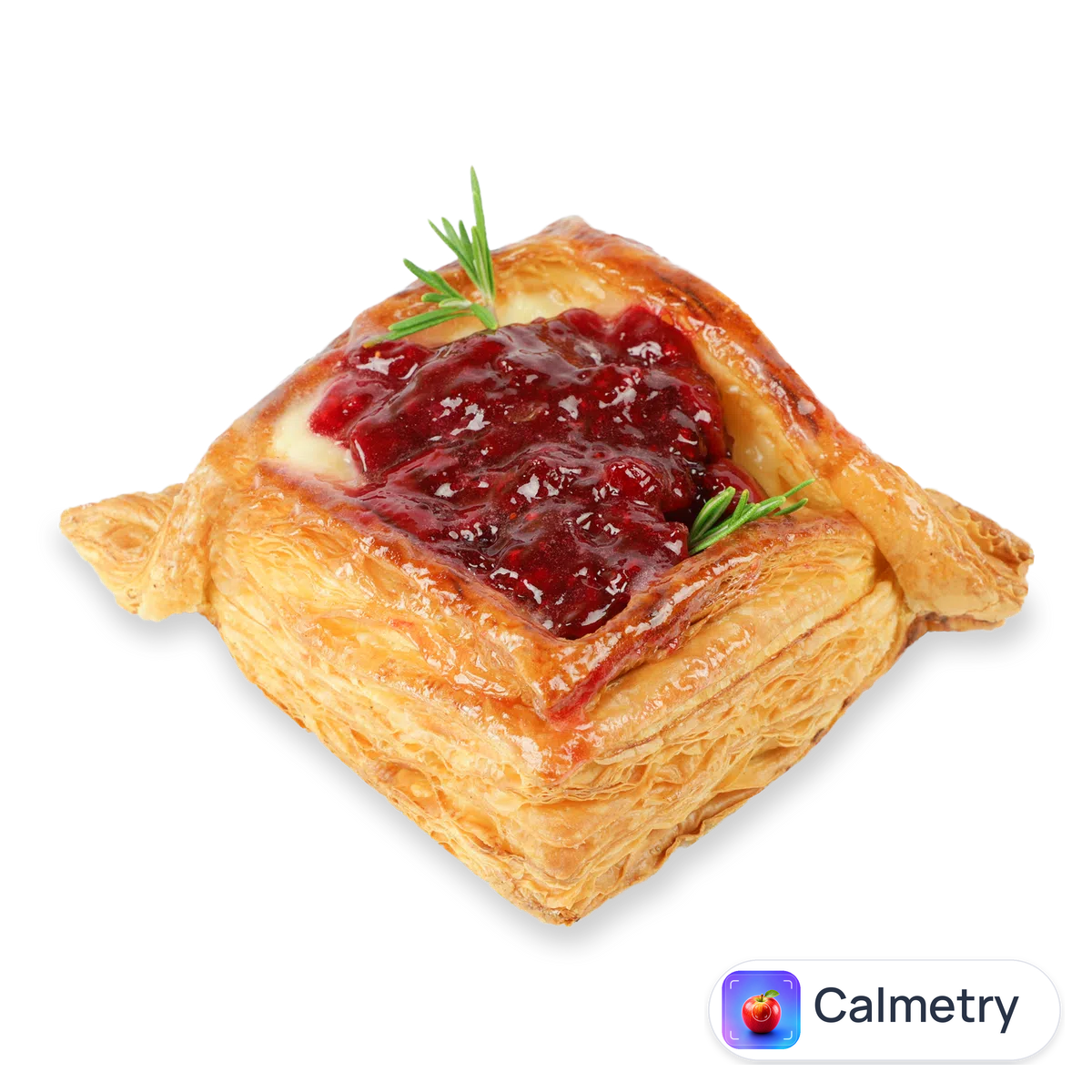 Слойка кошик з вишнями 130г