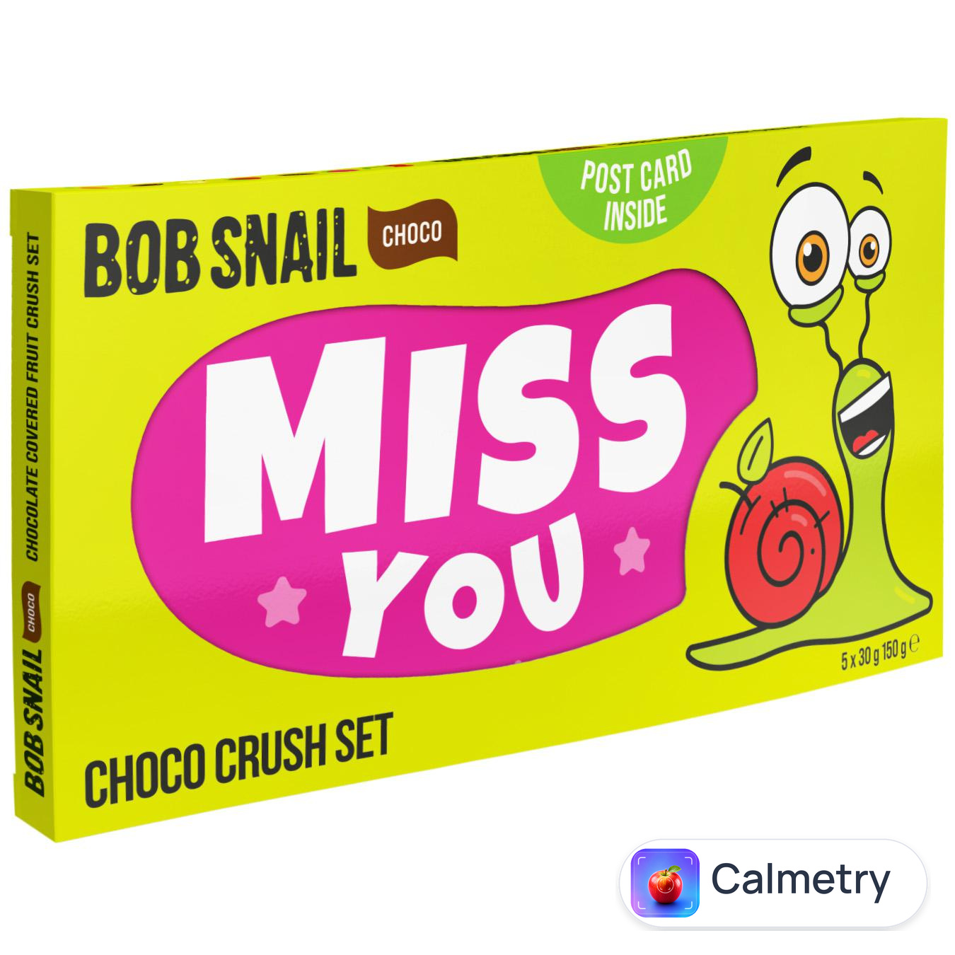 Набір цукерок Bob Snail Choco Crush 150г