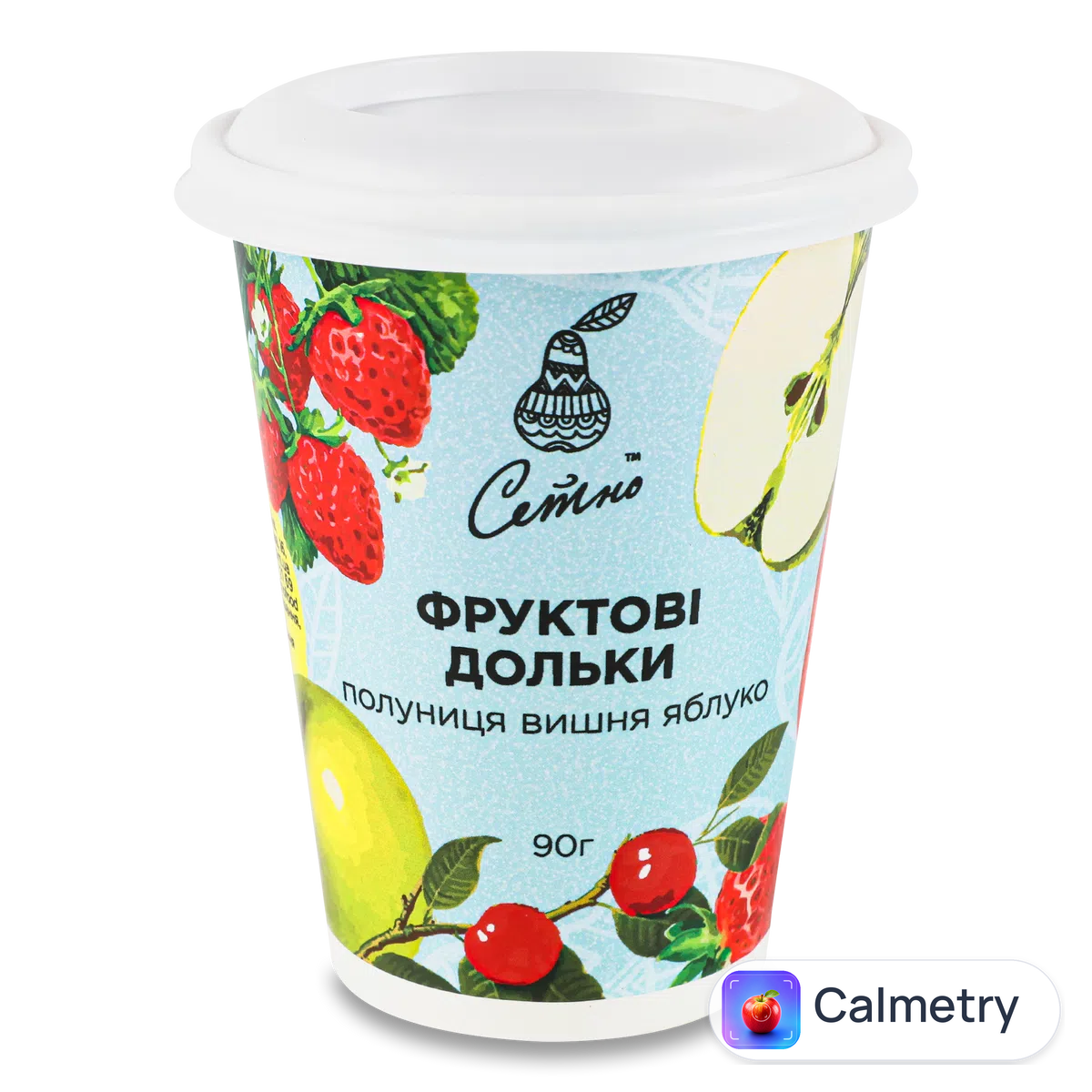 Дольки фруктові Лавка традицій Сетно полуниця-вишня-яблуко 90г