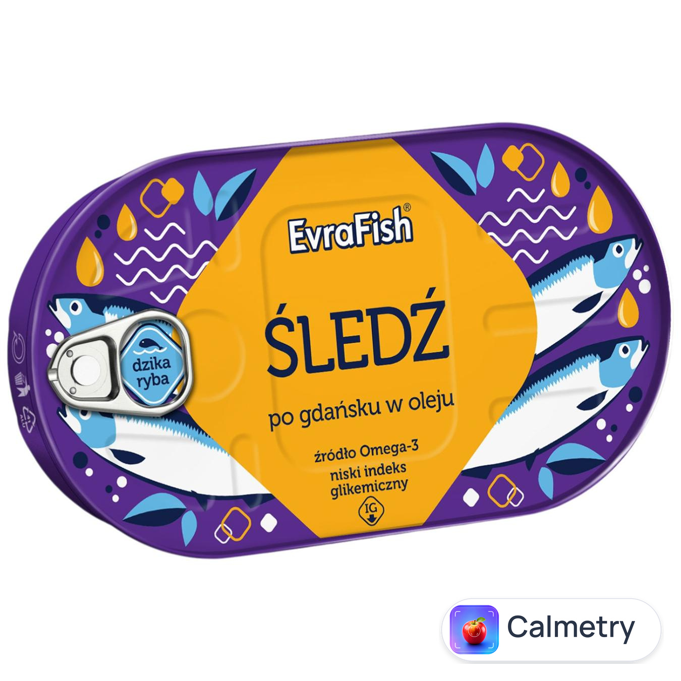 Оселедець EvraFish По-гданськи в рапсовій олії 170г
