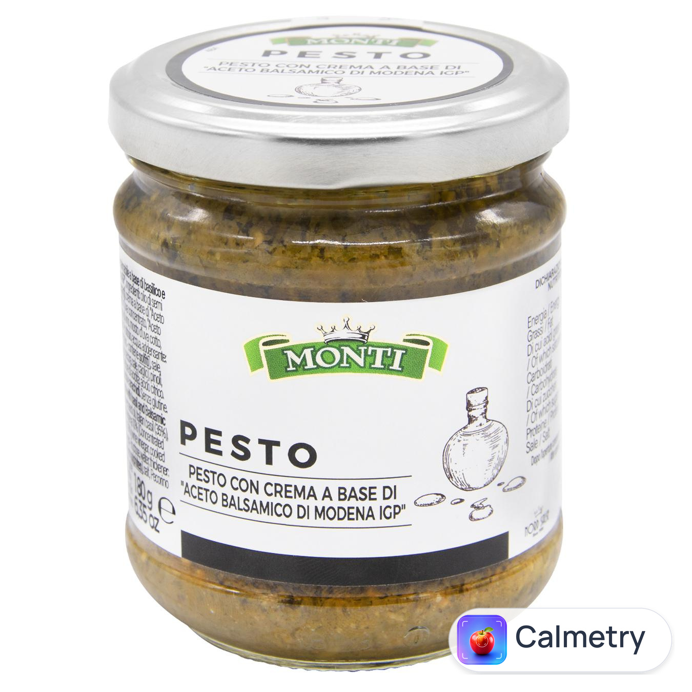 Песто Monti з бальзамічним оцтом з Модени 180г — фото продукту