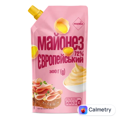 Майонез PREMIA Європейський 72% д/п