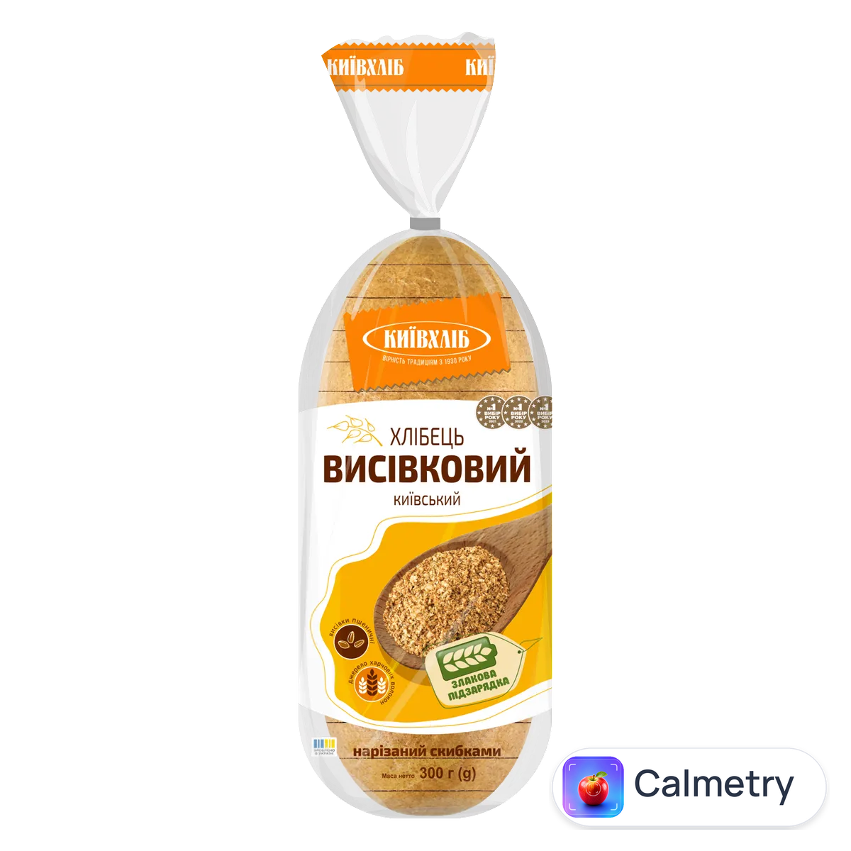 Хлібці «Київхліб» «Київські» висівкові подові нарізані 300г