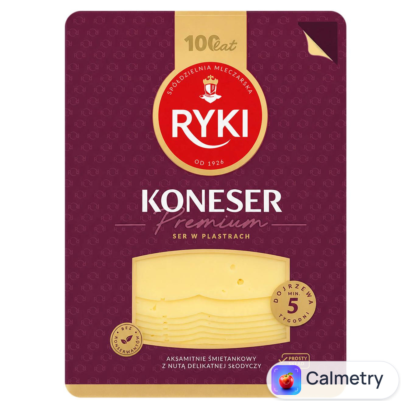 Сир Ryki Конесер нарізаний 135г