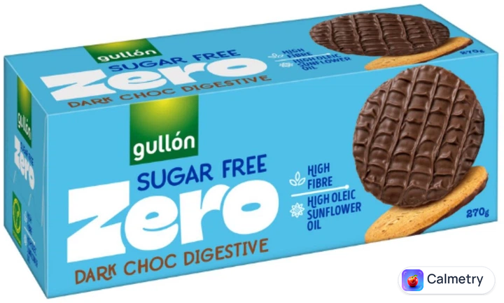 Печиво без цукру Gullon Digestive Choco Zero 270 г
