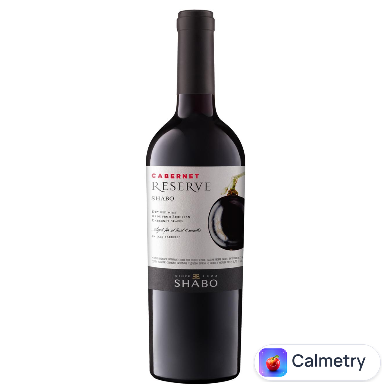 Вино Shabo Cabernet Reserve червоне сухе 13% 0.75л — фото продукту