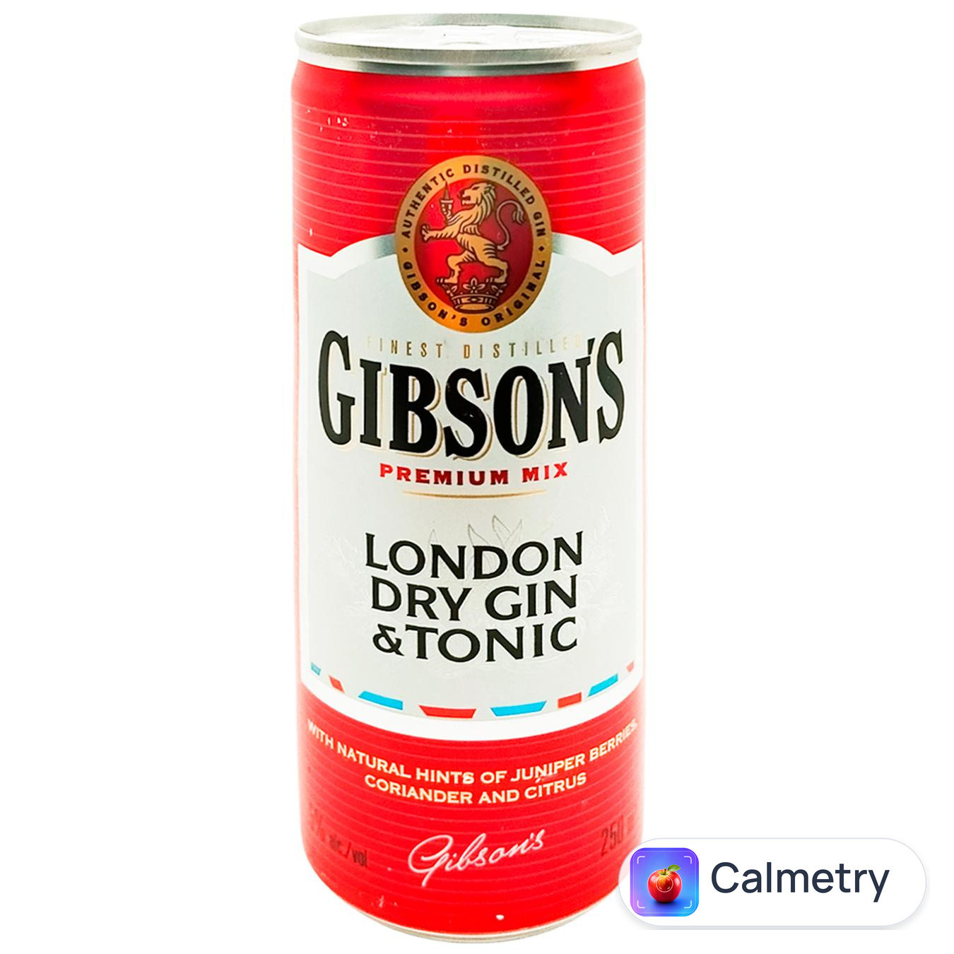 Напій cлабоалкогольний London Dry Gin&Tonic 5% 250мл