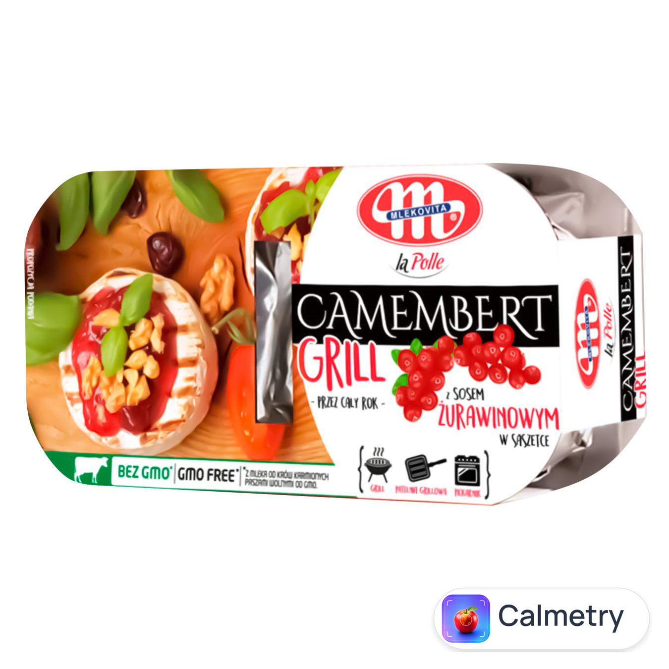 Сир Mlekovita Camembert Гриль з журавлиним соусом 230г