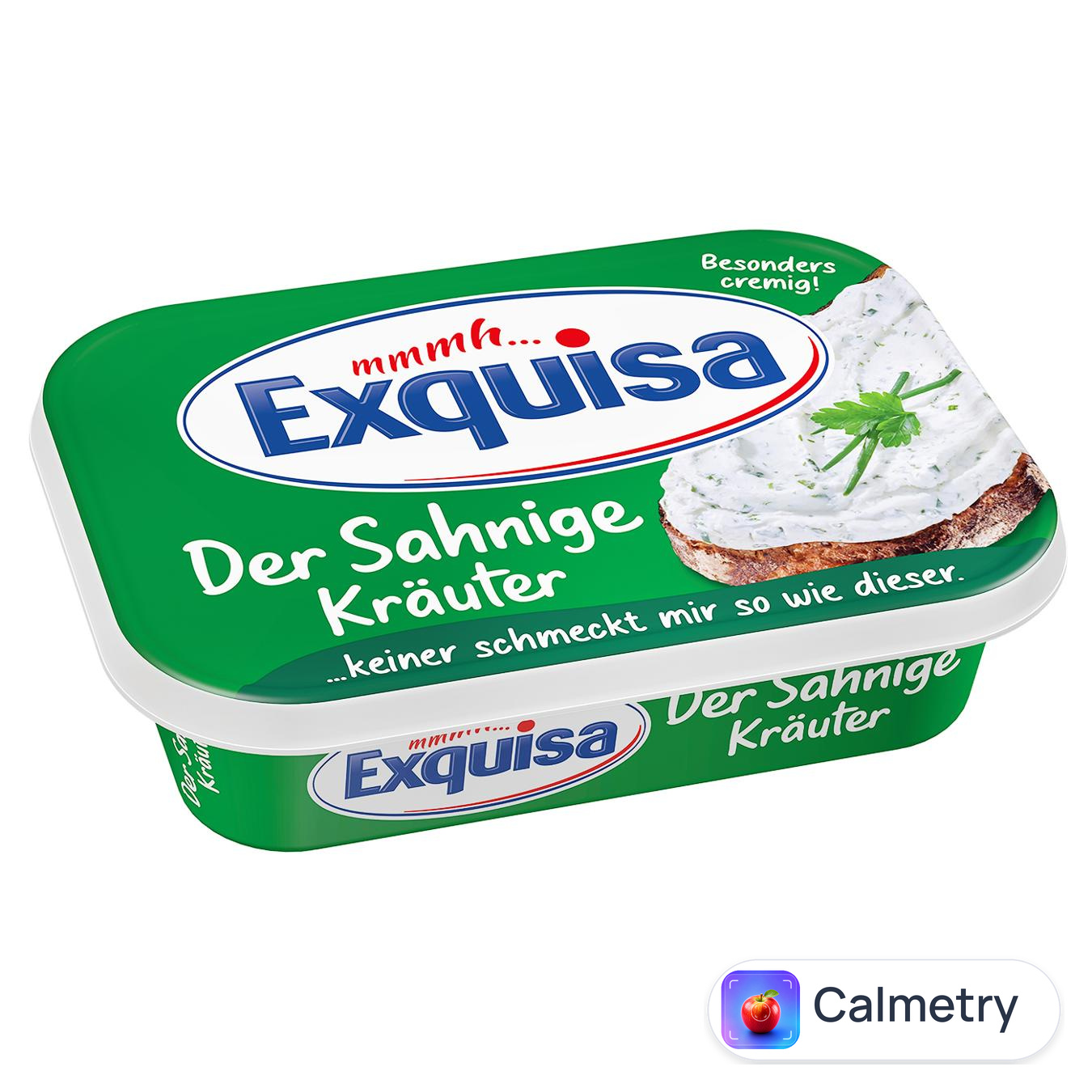 Крем-сир Exquisa з травами 66% 200г