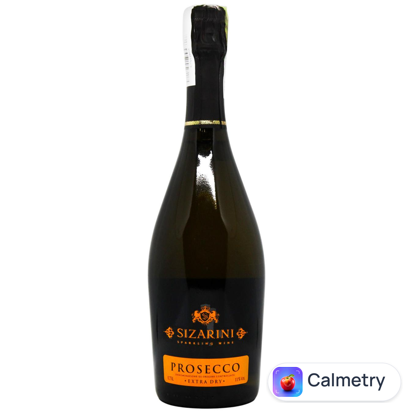 Вино ігристе Sizarini Prosecco DOC біле екстра сухе 11% 0,75л