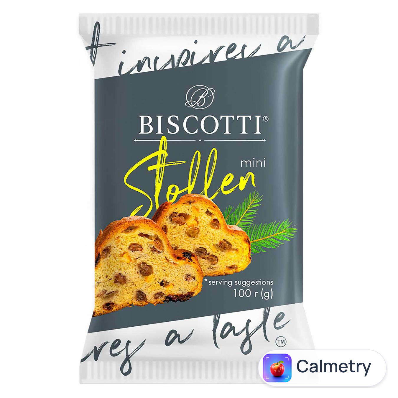 Виріб хлібобулочний Biscotti Stollen mini здобний 100г