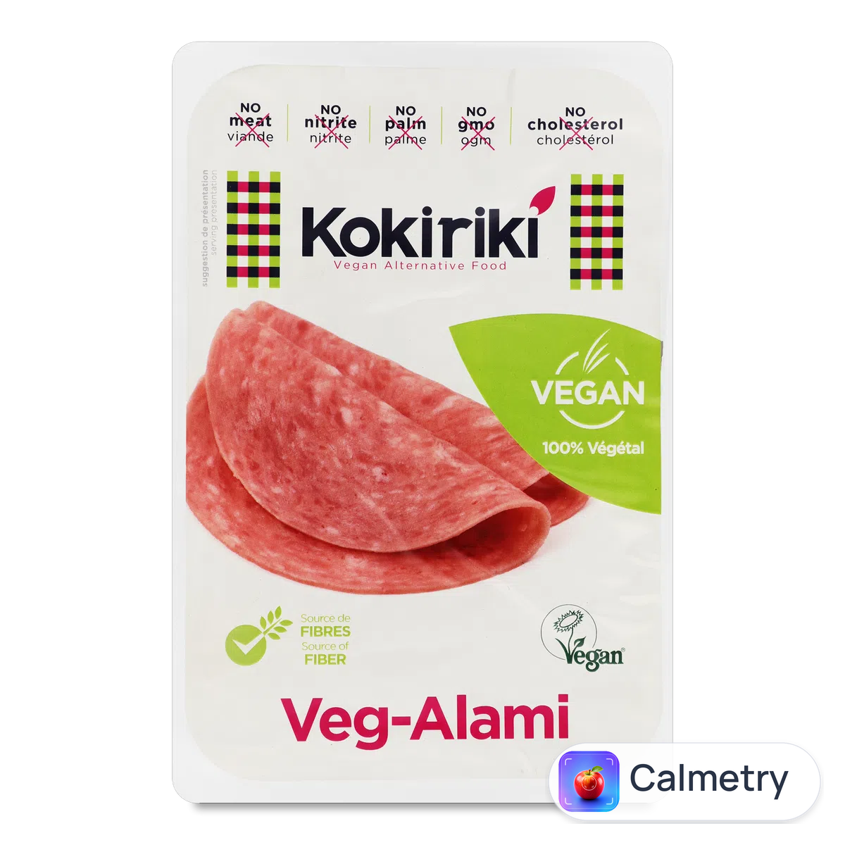 Продукт рослинний Kokiriki Салямі, веганський 150г