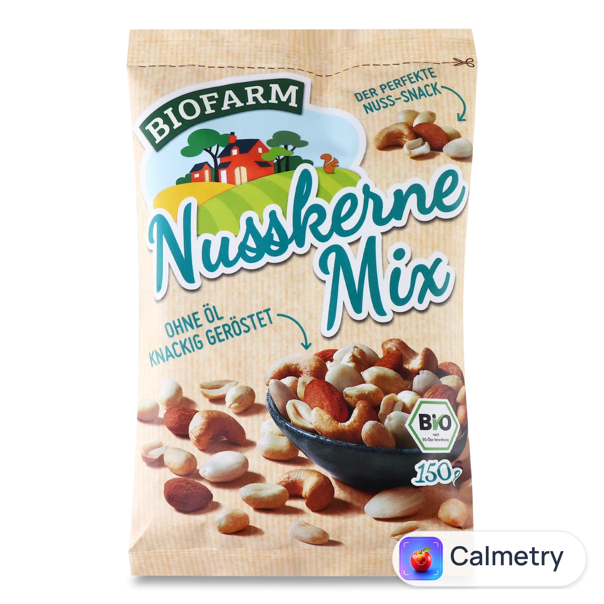 Мікс горіхів Biofarm 150г