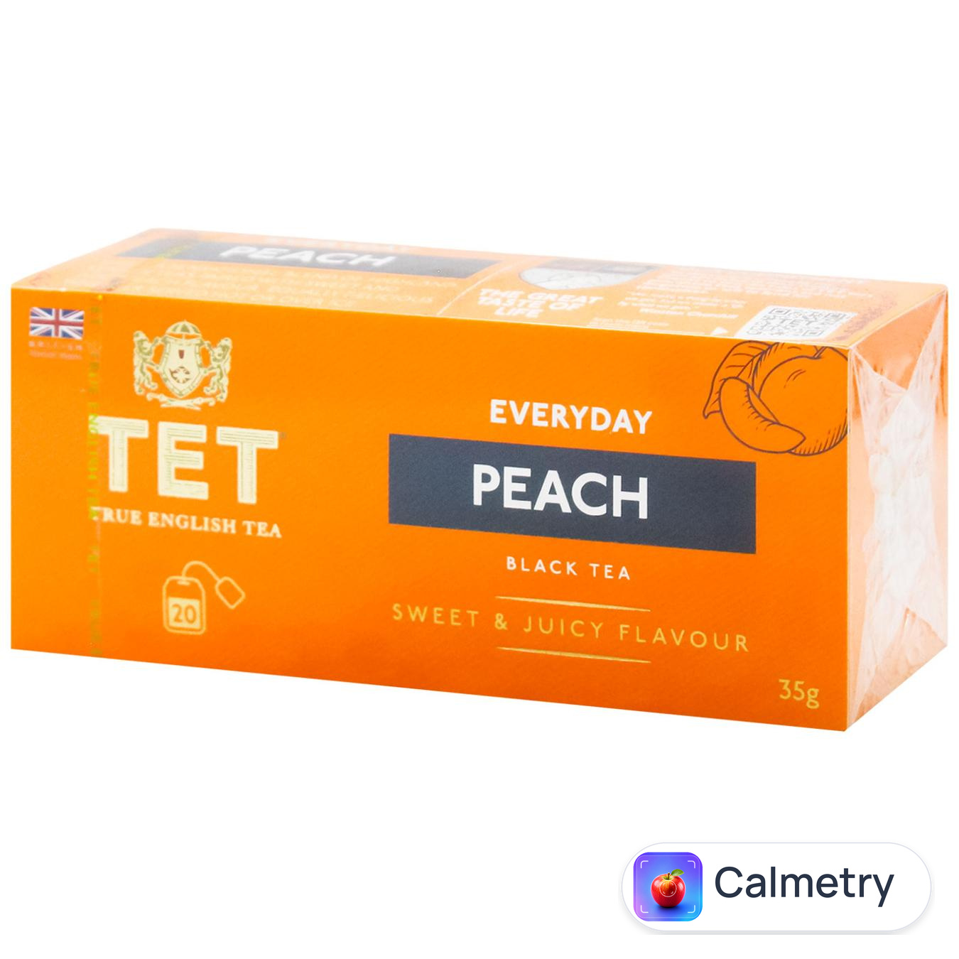 Чай чорний TET Everyday Персик 1,75г*20шт